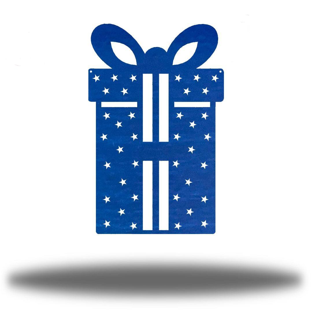 Riverside Designs-Star Christmas Present-Metal Wall Art Décor